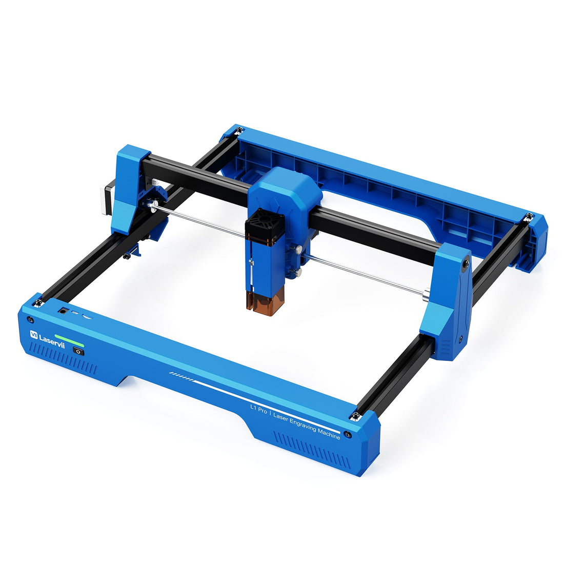 Laservii L1 Pro 12W desktop laser engraver — ideal for AI-generated SVG designs