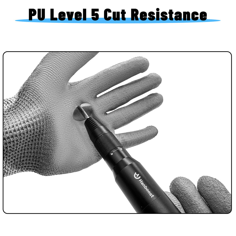 Laservii Cut-resistant gloves L level 5 cut-resistant PU
