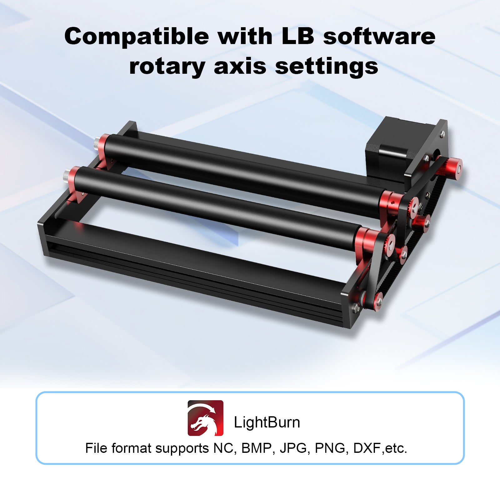 laser engraver with rotary axis